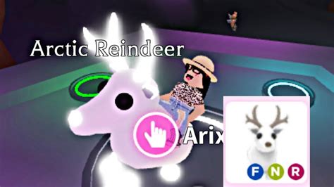 Making A Neon Arctic Reindeer In Adopt Me Youtube