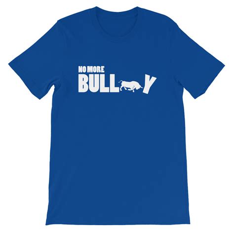 No More Bully Anti Bullying Unisex T Shirt Ez Awareness By Design