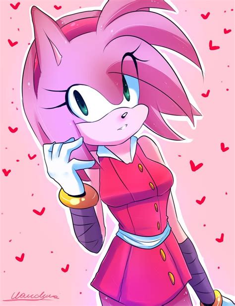 Amy Boom By Klaudy Na Amy Rose Shadow And Amy Amy The Hedgehog