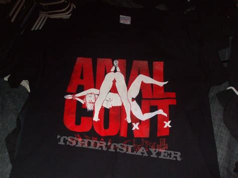 Anal Cunt Relapse Records Version Logo Shirt Everyone Should Be