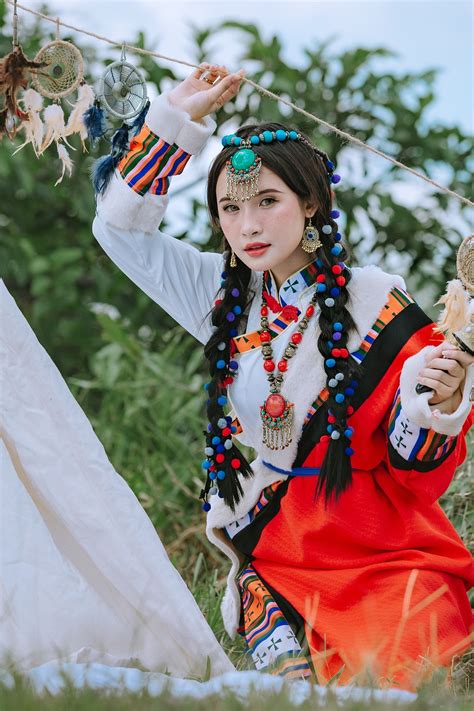 Mongolian Girl Traditional Clothes Free Photo On Pixabay Pixabay