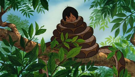 Kaa And Mowgli Second Encounter 415 By Littlered11 On Deviantart