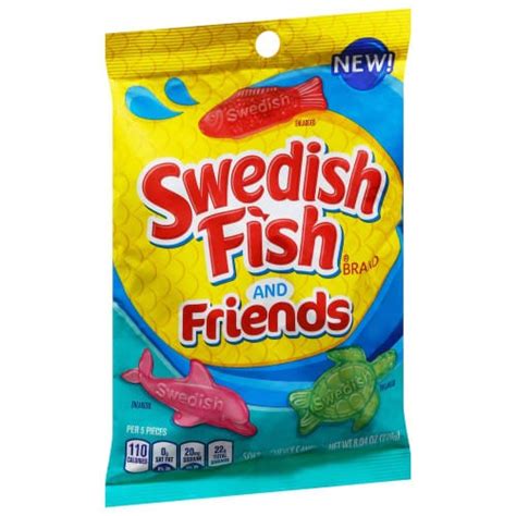 And Friends Chewy Candy Swedish Fish 8 Oz Delivery Cornershop By Uber