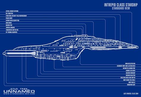 Star Trek Blueprints Star Trek Unnamed Schematics