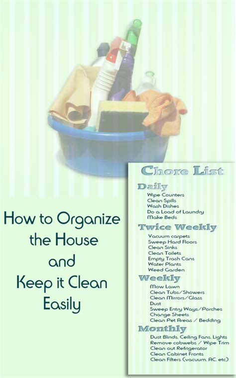 How To Easily Organize The House And Keep It Clean Dengarden
