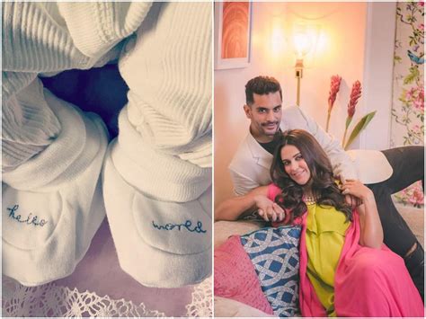 Roadies Fame Neha Dhupia And Hubby Angad Bedi Share First Pic Of Their Daughter Mehr Dhupia Bedi