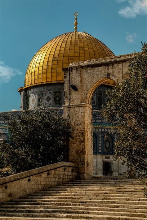 View Of The Golden Dome Of Al Aqsa Mosque