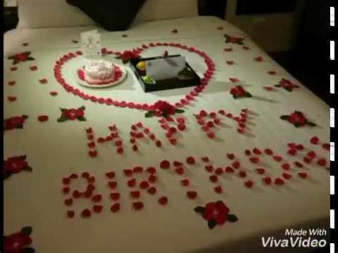 This video is all about birthday decoration. How to decorate room for birthday for boyfriend - YouTube
