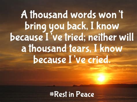 Rest In Peace Quotes With Pictures Rip Sayings