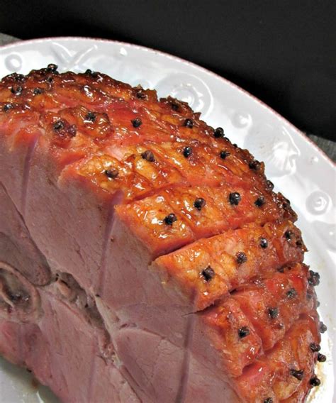 Baked Rum Pineapple Glazed Ham ~ For Easter All Year ~ A Gouda Life Ham Glaze Pineapple