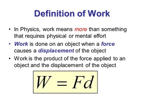 Define Work And Power Physics Work Energy And Power 11748793