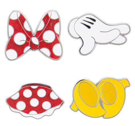 Minnie Mouse Flair Disney Pin Set Disney Pins Sets Rare Disney Pins