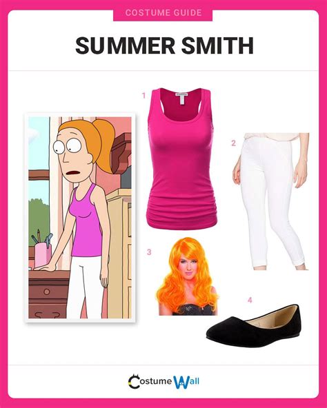Dress Like Summer Smith Rick And Morty Costume Girly Costumes Morty