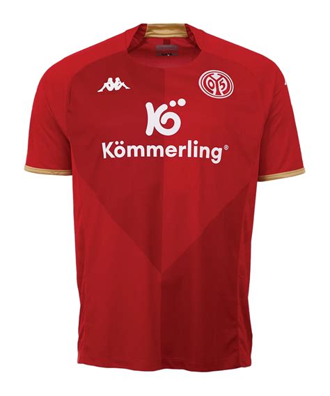 Kappa 1 Fsv Mainz 05 Shirt Home 20222023 Kids Rouge