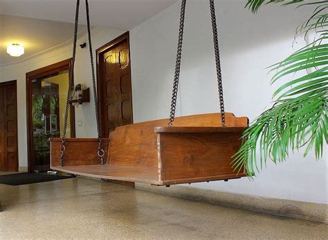 Second image of wooden swing of india. Sarangi oonjal, joola indian swing, wooden on www ...