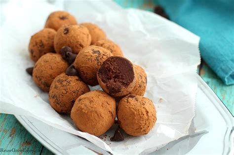 Easy Healthy Chocolate Fudge Truffles Recipe Reuse Grow Enjoy