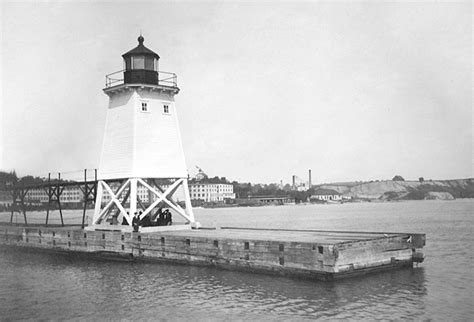 Port Washington Breakwater Lighthouse Wisconsin At