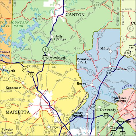 North Georgia Relative Location Of Georgia Idteknodev