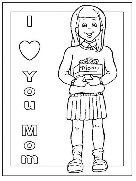 happy mothers day coloring pages  kids  family holidaynetguide  family holidays