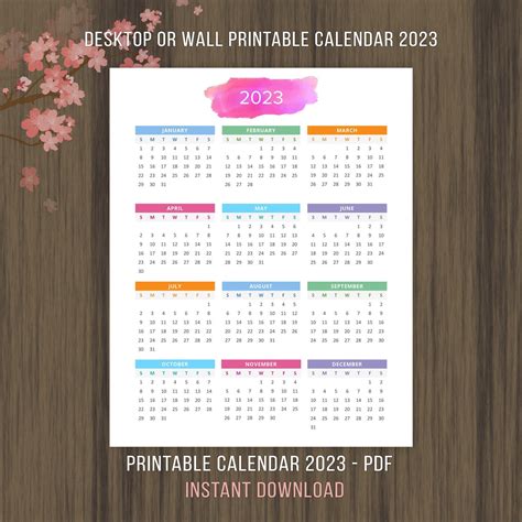2022 Calendar 2023 Printable Pdf Calendar Of National Days