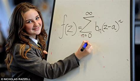 Olivia Manning Meet The Schoolgirl 12 With An Iq Of 162 Making