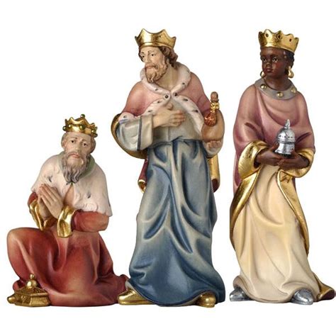 Als heilige drei könige oder weise aus dem morgenland bezeichnet die christliche tradition die in der weihnachtsgeschichte des matthäusevangeliums (mt 2 ) erwähnten „sterndeuter (im griechischen ausgangstext μάγοι, magoi, wörtlich „magier. Heilige drei Könige (Salcher Krippe) kaufen