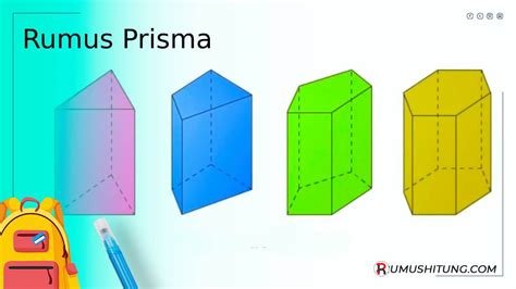 Rumus Prisma Volume Luas Permukaan Dan Tinggi Prisma Rumushitungcom