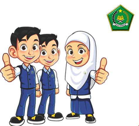 Gambar Kartun Anak Sekolah Mts 52 Koleksi Gambar