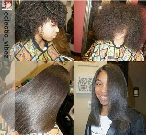 Natural Hair Styles For Black Girls Flat Ironed
