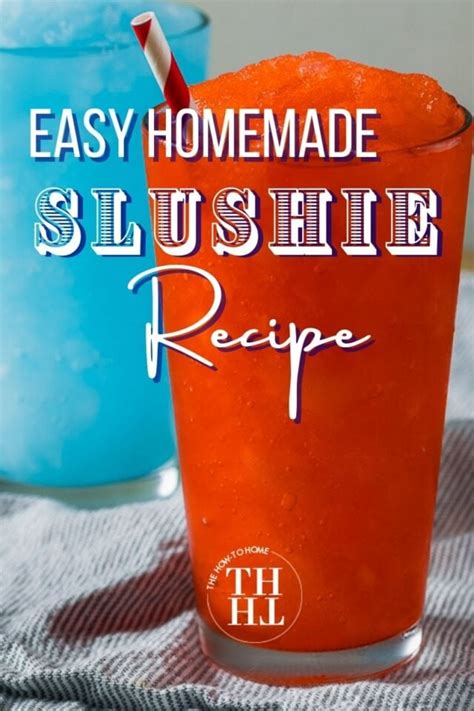 Easy Homemade Slushies