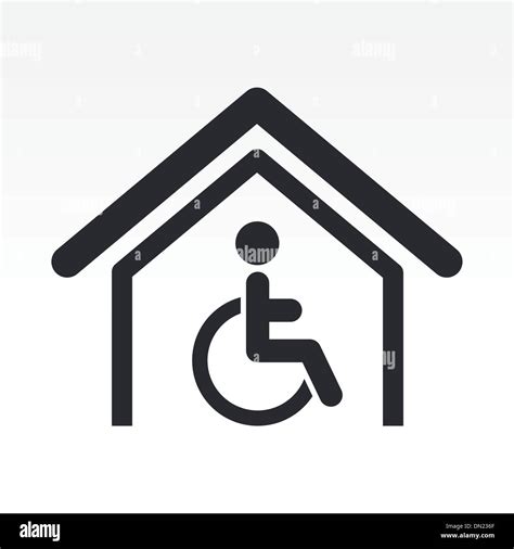 Vector Illustration Of Isolated Handicap Icon Stock Vector Image And Art