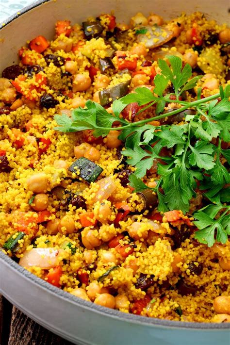 Quick And Easy Moroccan Couscous Salad Foxy Folksy Recipe
