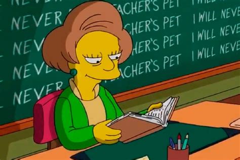 Los Simpson El Personaje De Edna Krabappel Tuvo Su Adi S Definitivo