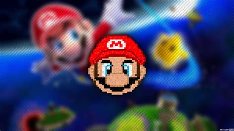 Super Mario Illustration Super Mario Pixel Art Trixel Pixels Hd