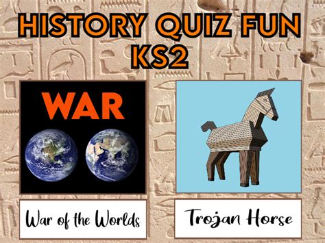 History Quiz Fun Ks2 Teaching Resources