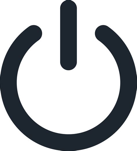 Button Power Power Button Switch Png Image Logo Power