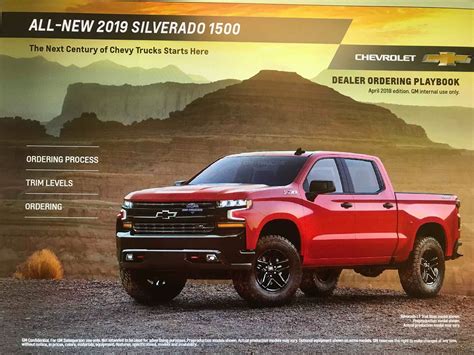 Heres The Nine Ways Youll Be Able To Order Your 2019 Silverado The