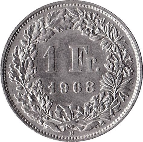 1 Franc Switzerland Numista