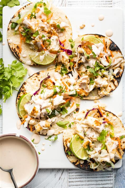 Quick And Healthy Fish Tacos Gimme Delicious