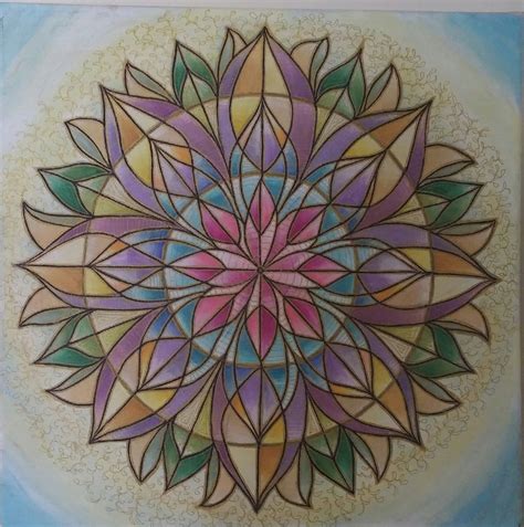 Mandala Art As Therapy Levekunst Art Of Life Mandala Art Mandala