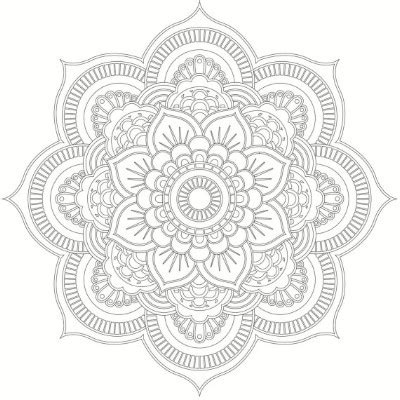 Free printable flower mandala coloring pages. 15 Amazingly Relaxing Free Printable Mandala Coloring ...