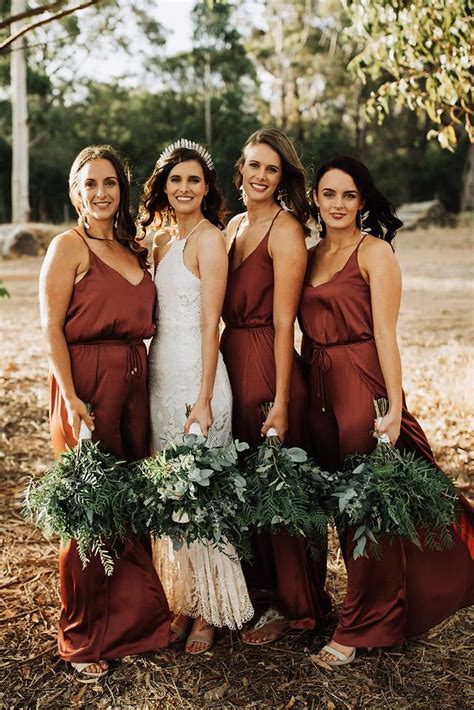 Country Wedding Bridesmaids Dresses Mustbe Emo