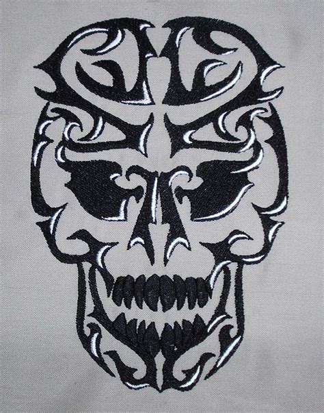 Skull Machine Embroidery Designs Machinegd