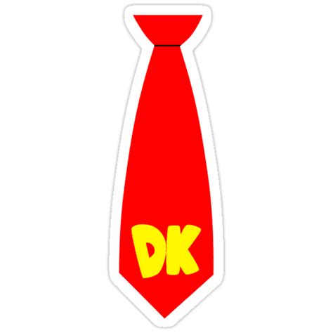 Dk Tie Stickers By Colinsm Redbubble