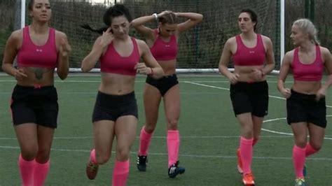 Bbc Two Victoria Derbyshire 29012016 Lingerie Football Playing