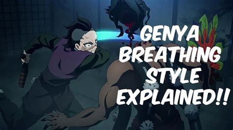 What Is Genyas Respiratory Model In Demon Slayer Why Does He Use A