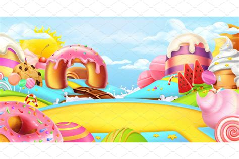 Candyland Backgrounds Pictures Wallpaper Cave