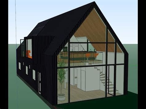 Rumah minimalis cocok buat di desa maupun di kota. Desain Rumah Mezzanine Minimalis Ukuran 7x18m Optimal di ...