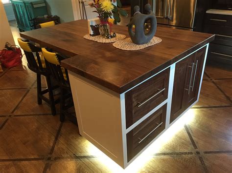 Custom Made Kitchen Islanddining Table By Insight Woodworking Llc