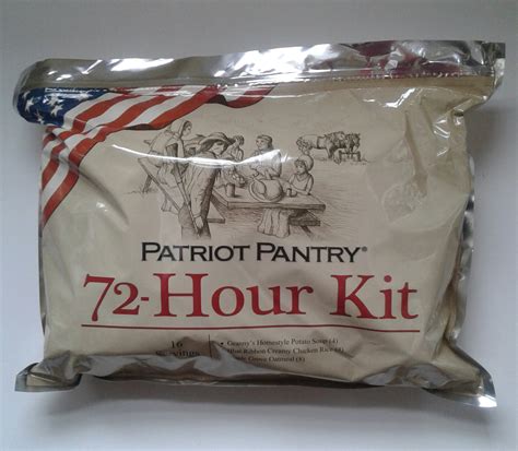 Patriot Pantry 72 Hour Emergency Food Kit Simple Mom Review